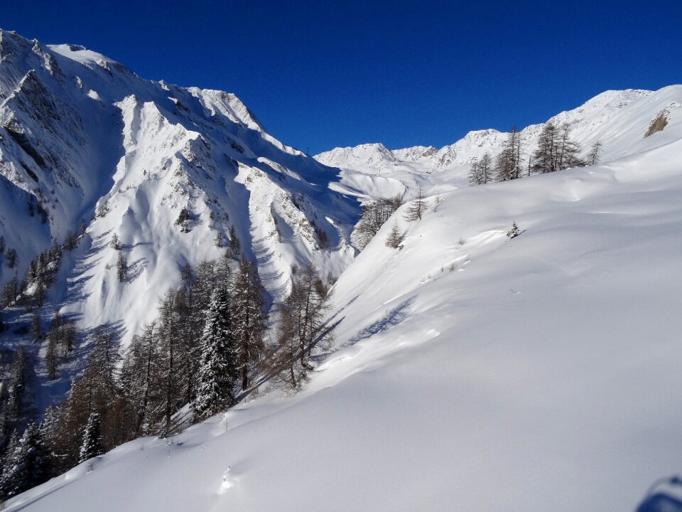 Snow mountain snowy landscape