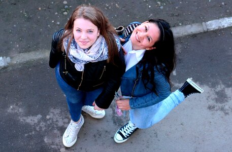 Friendship smile beauty
