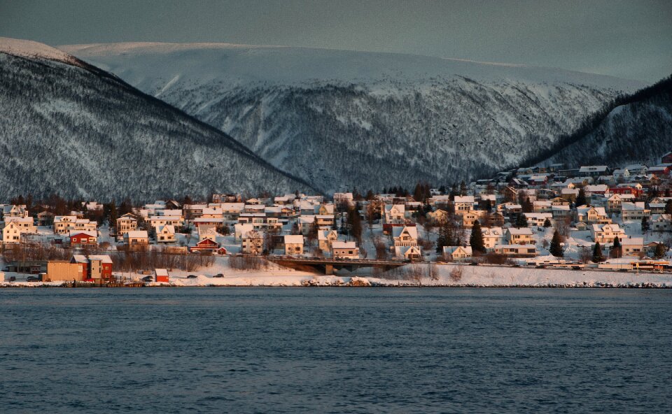 Lapland tromso fjord