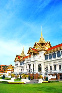 Palace chakri temple of the emerald buddha
