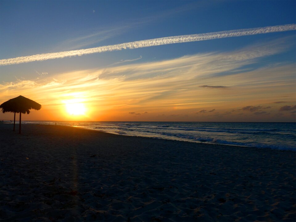 Clouds cuba sunset