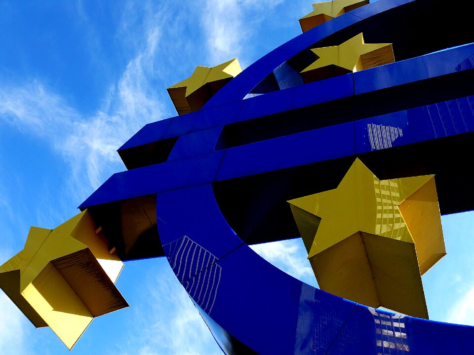 European euro star euro sign