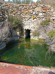Stone building rural irrigation