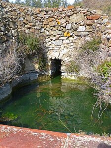 Stone building rural irrigation photo