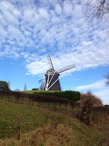 Mill dutch landscape photo