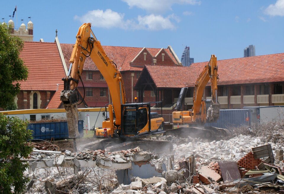 Australia bulldozer construction