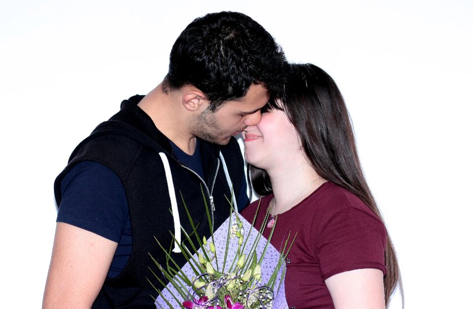Romance beauty happiness