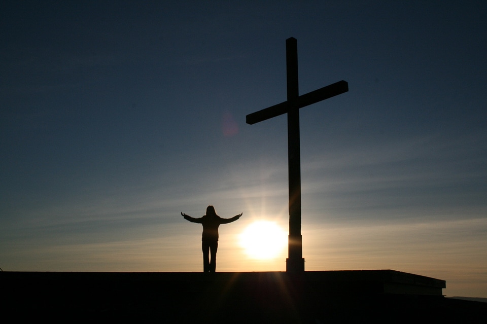 Religion sunset human