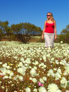 Outback woman photo