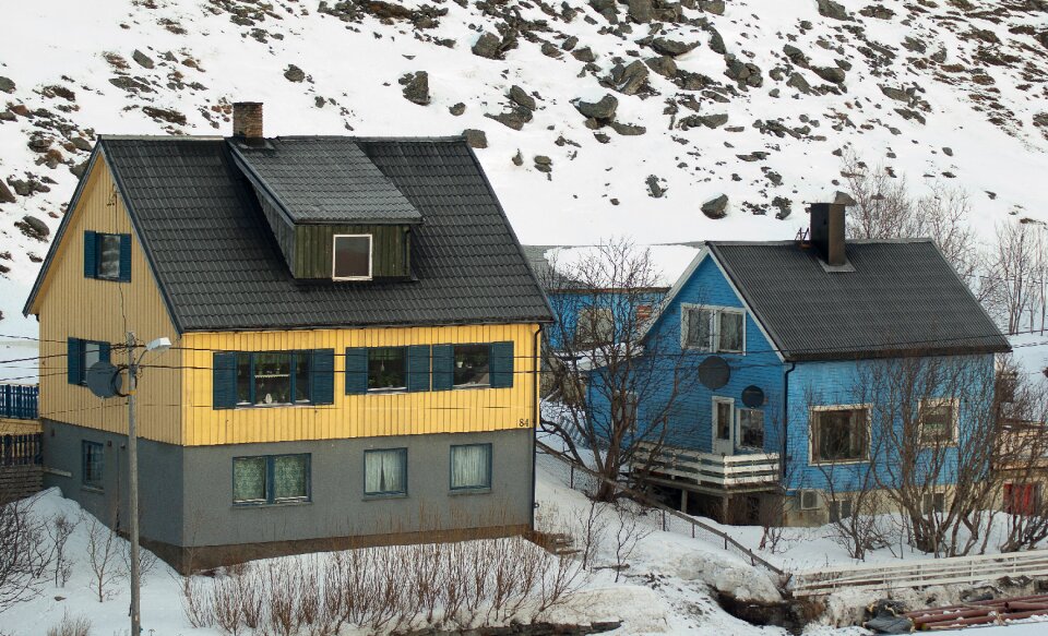 Lapland fisherman's house fjord
