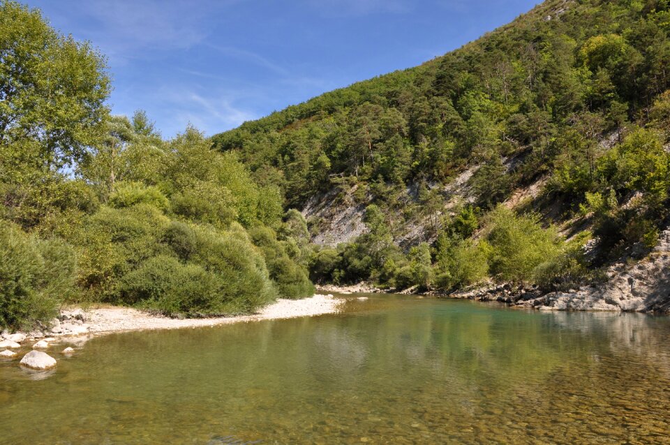 France verdon landscape