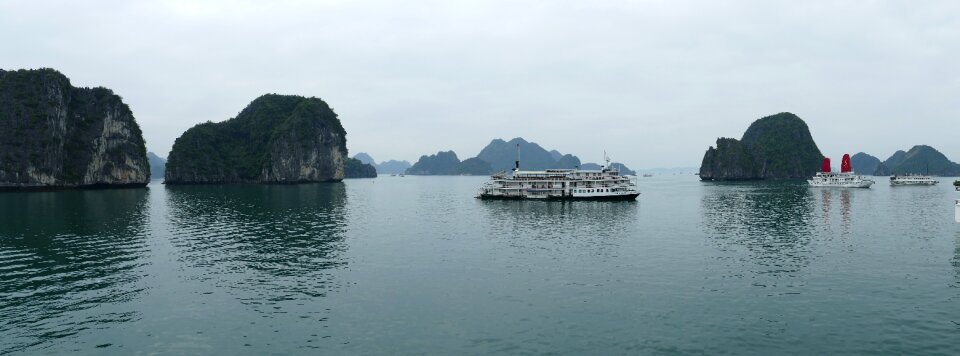 Nature halong bay landscape