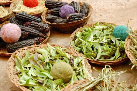 Craft textile dyed