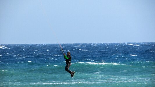 Sport extreme wind photo