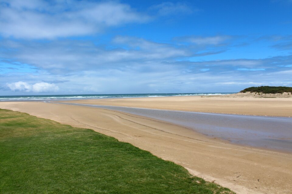Landscape scenery sand