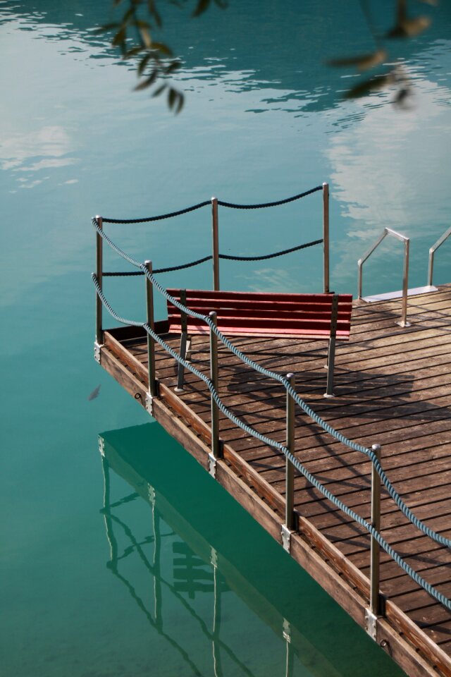 Bank rest water