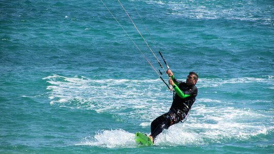 Sport extreme wind photo