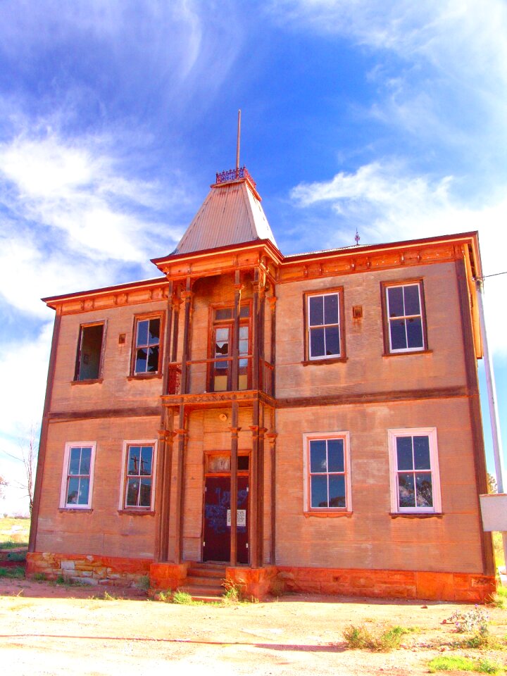 Old building ruin