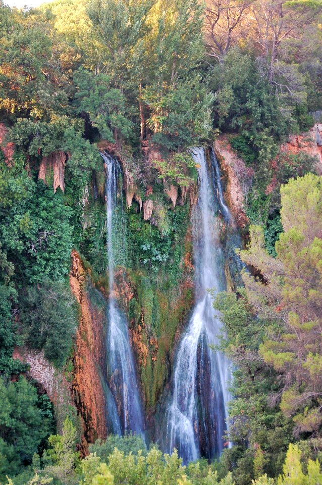 Water mountain landscape