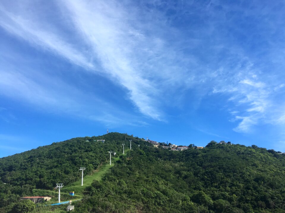 Landscape nature mountain top