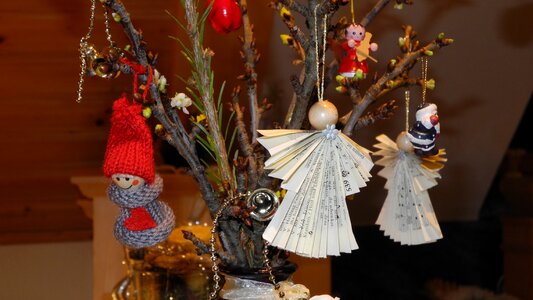 Angel branches decoration