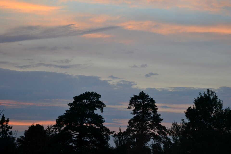 Twilight finnish clouds