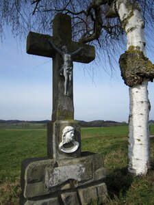 Religion faith wayside cross