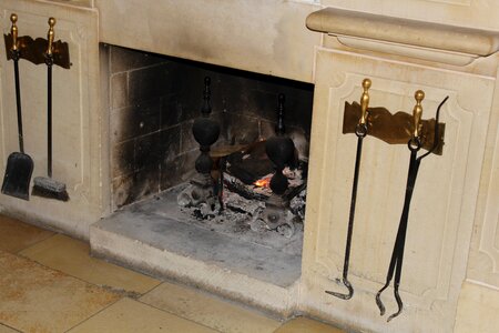 Warm glow oven fire