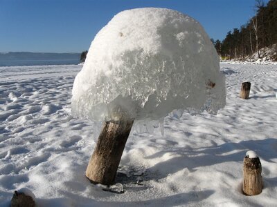 Ice lake russia