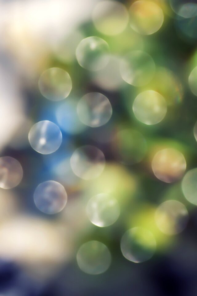 Green blue colorful