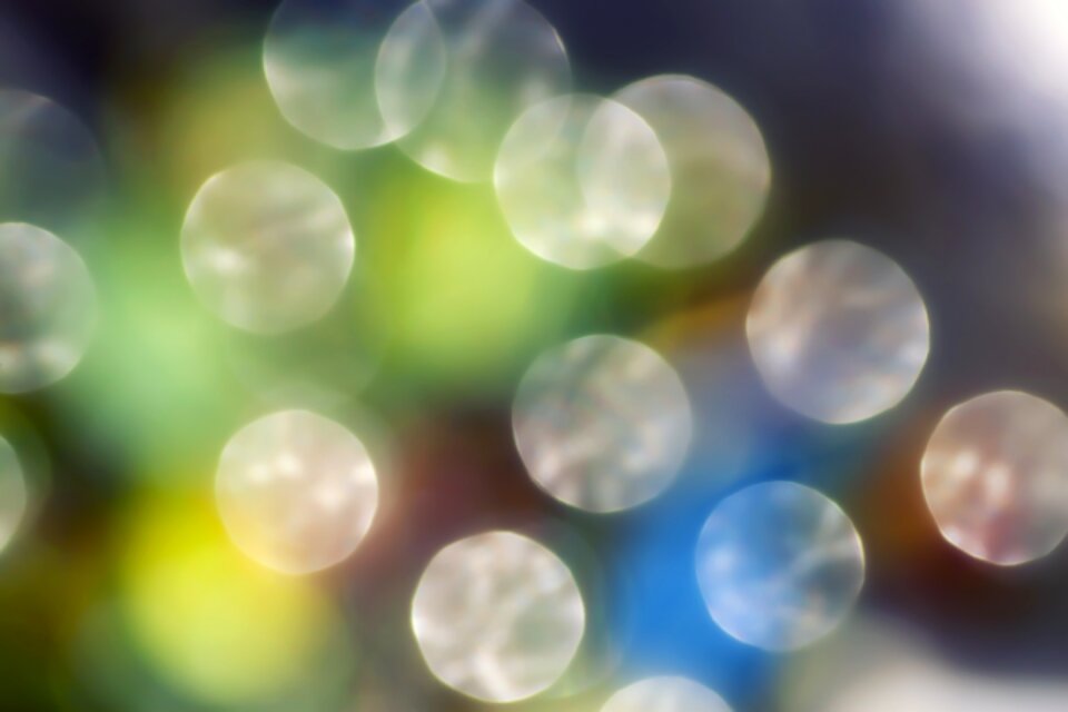 Green blue colorful