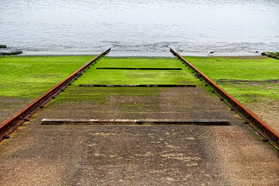 Boating launching water