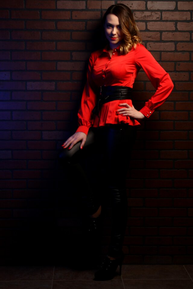 Beautiful photoshoot woman