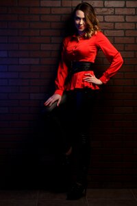 Beautiful photoshoot woman
