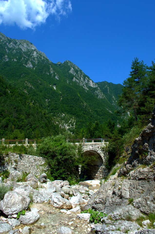 River sky water