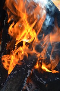 The flame censer burn