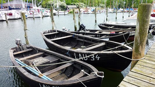 Place lauterbach port fishing boats