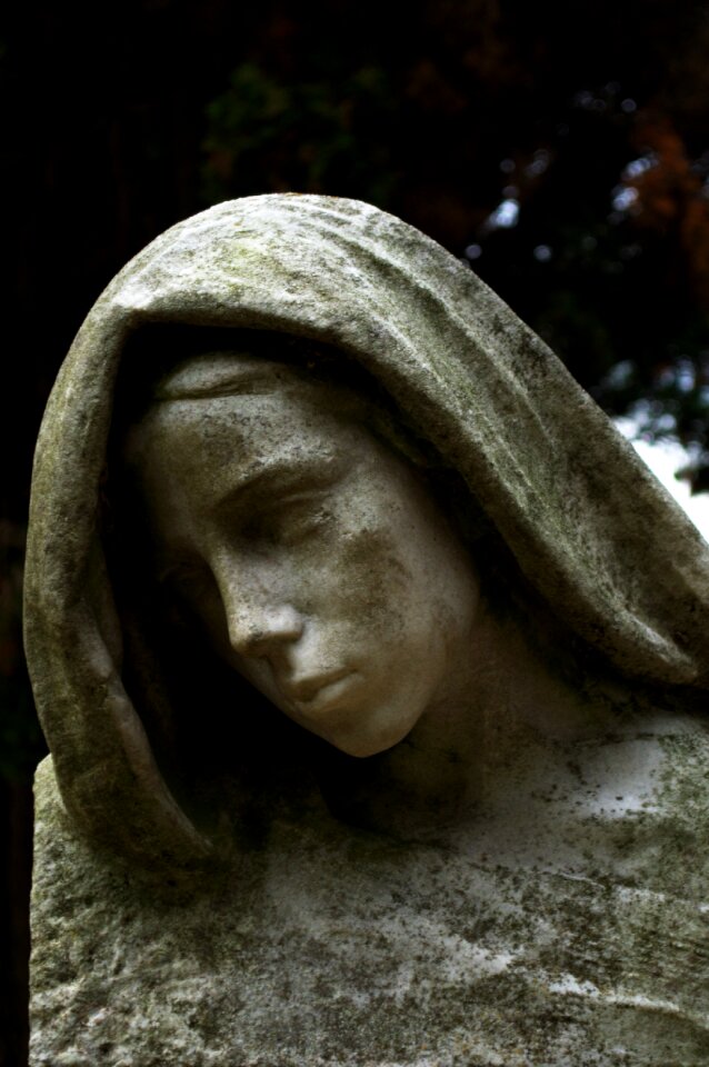 Stone figure figure woman