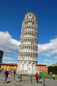 Leaning tower architecture columnar photo