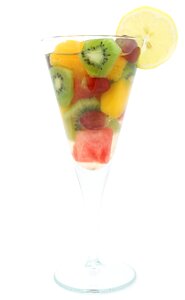 Closeup cocktail colorful