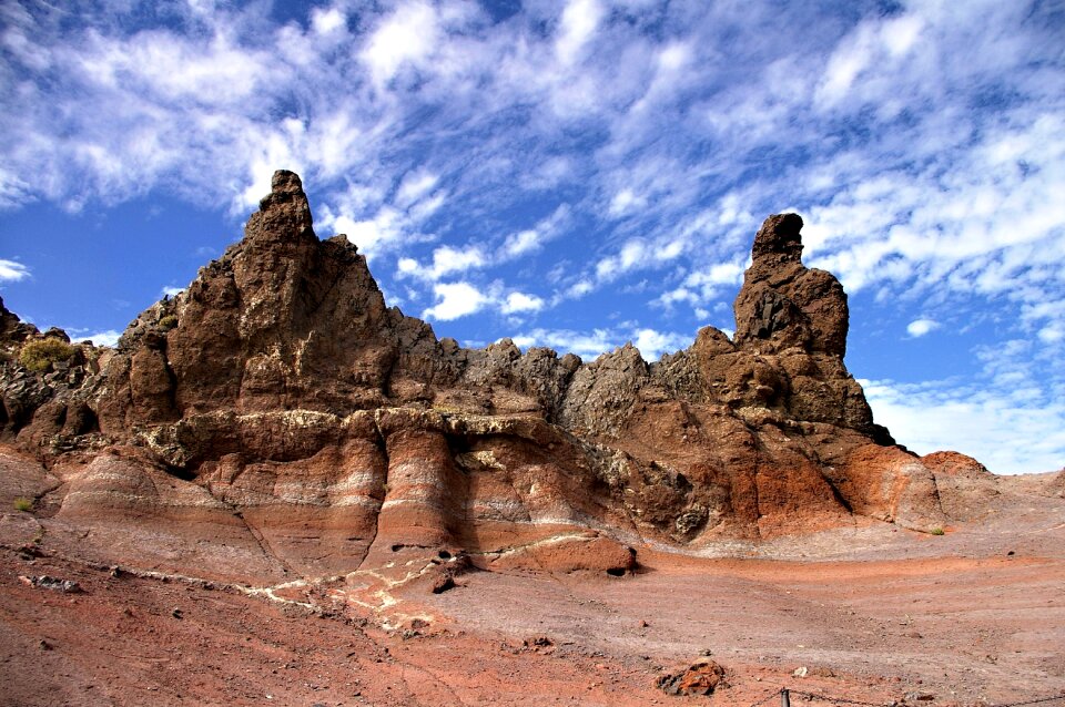 Rock spain clouds