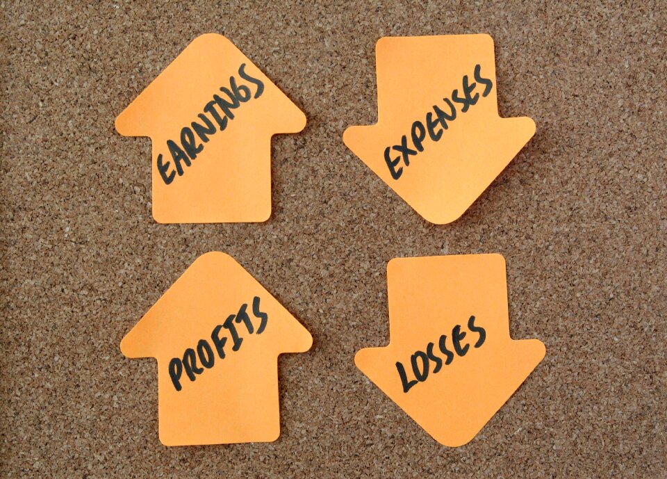 Banking business buttons