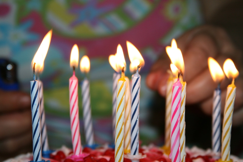 Candle birthday life