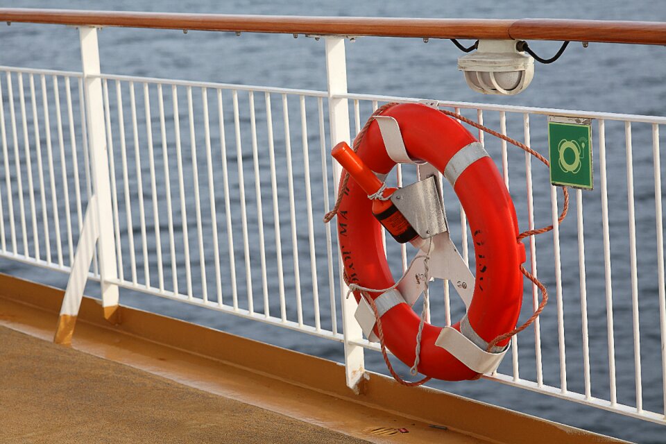 Security lifebelt orange