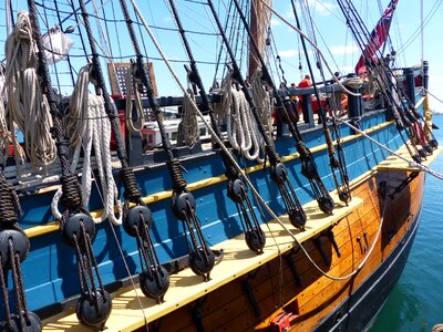 Sailboat rig sailing photo