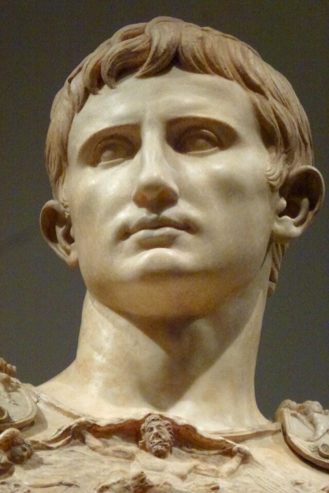 Emperor antique statue