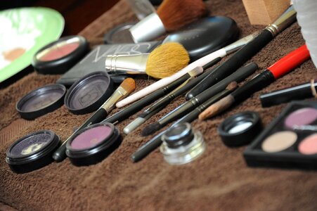 Fashion glamour brown makeup