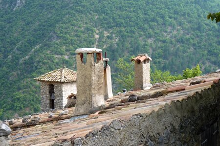 Fireplace roof france