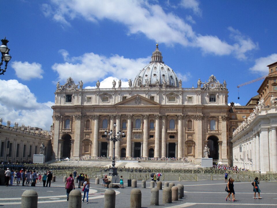 Piazza st peter church