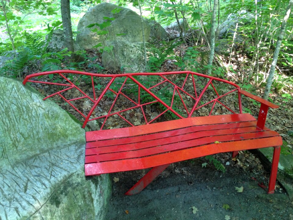 Sculpture seat stone